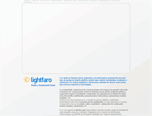 Tablet Screenshot of lightfaro.com